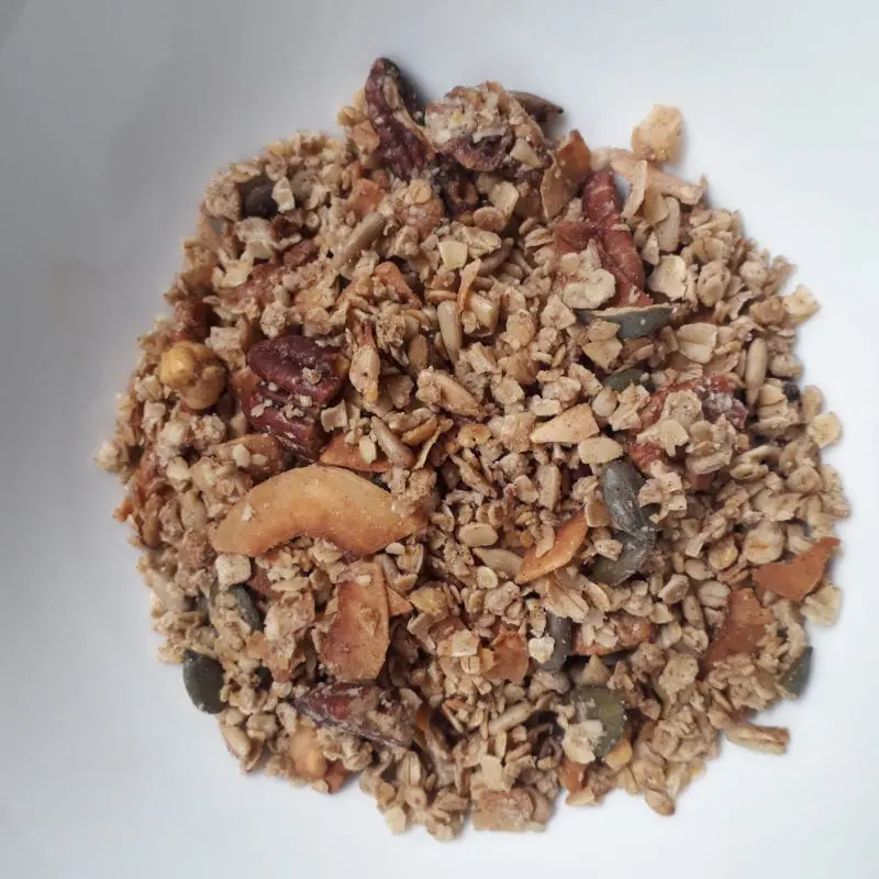 Bowl of granola